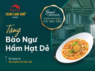 CHANG KANG KUNG VÕ VĂN TẦN TẶNG BÀO NGƯ HẦM HẠT DẺ