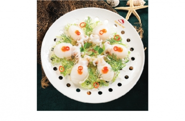 BABY CUTTLEFISH WITH SZECHUAN SAUCE