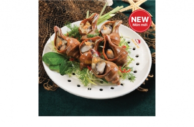 TSUBUGAI WRINKLED WHELK WITH HERBAL SAUCE