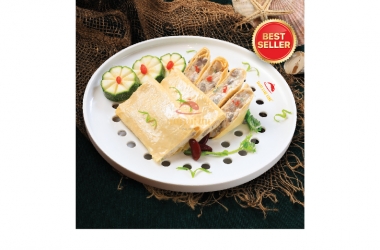 SHRIMP WRAPPED IN TOFU SKIN